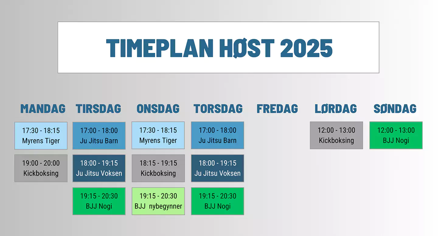 timeplan kampsport hosten 2025 689c5364032d6
